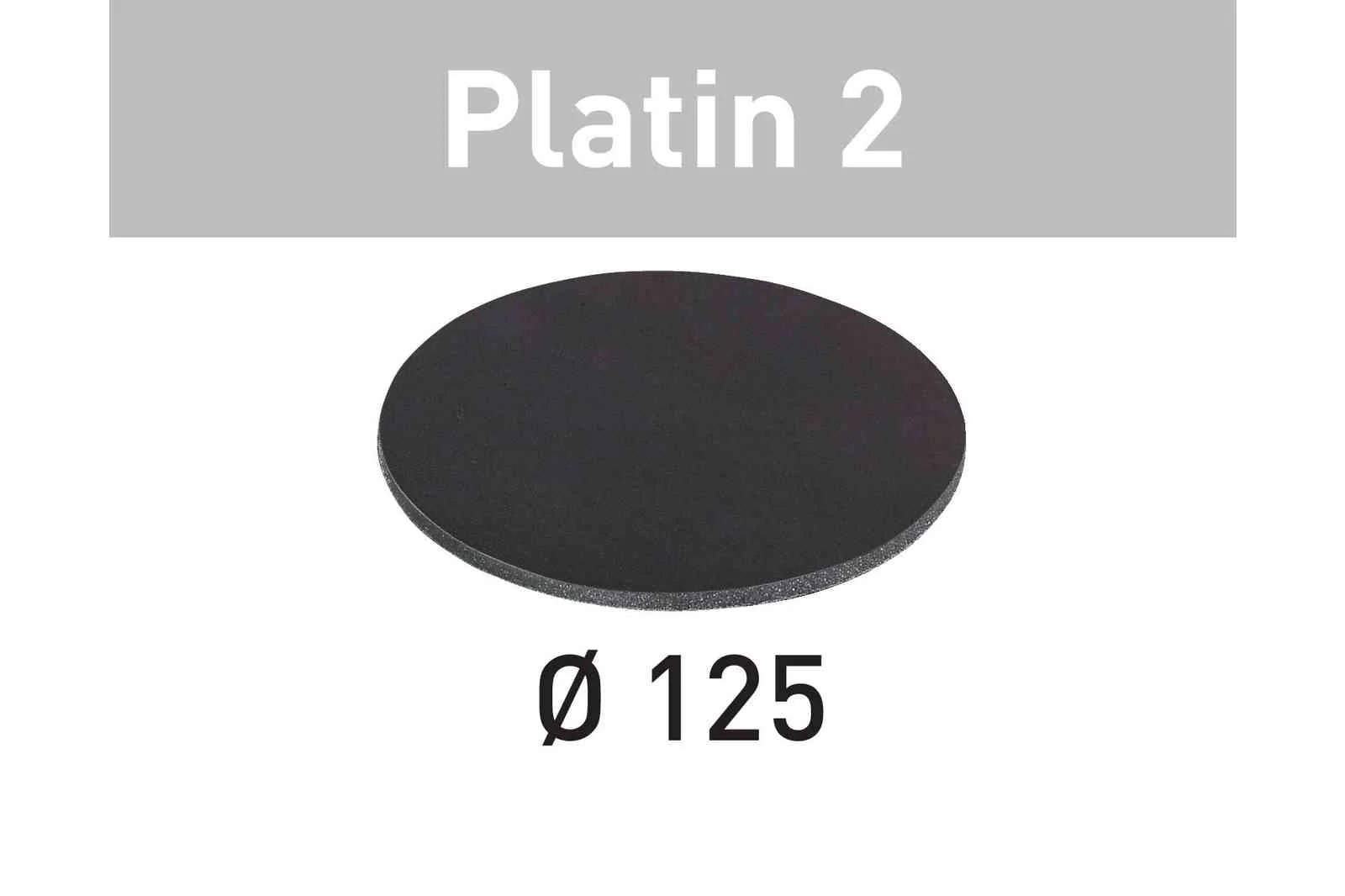 Festool 5" Platin 2 Abrasives 15-pack