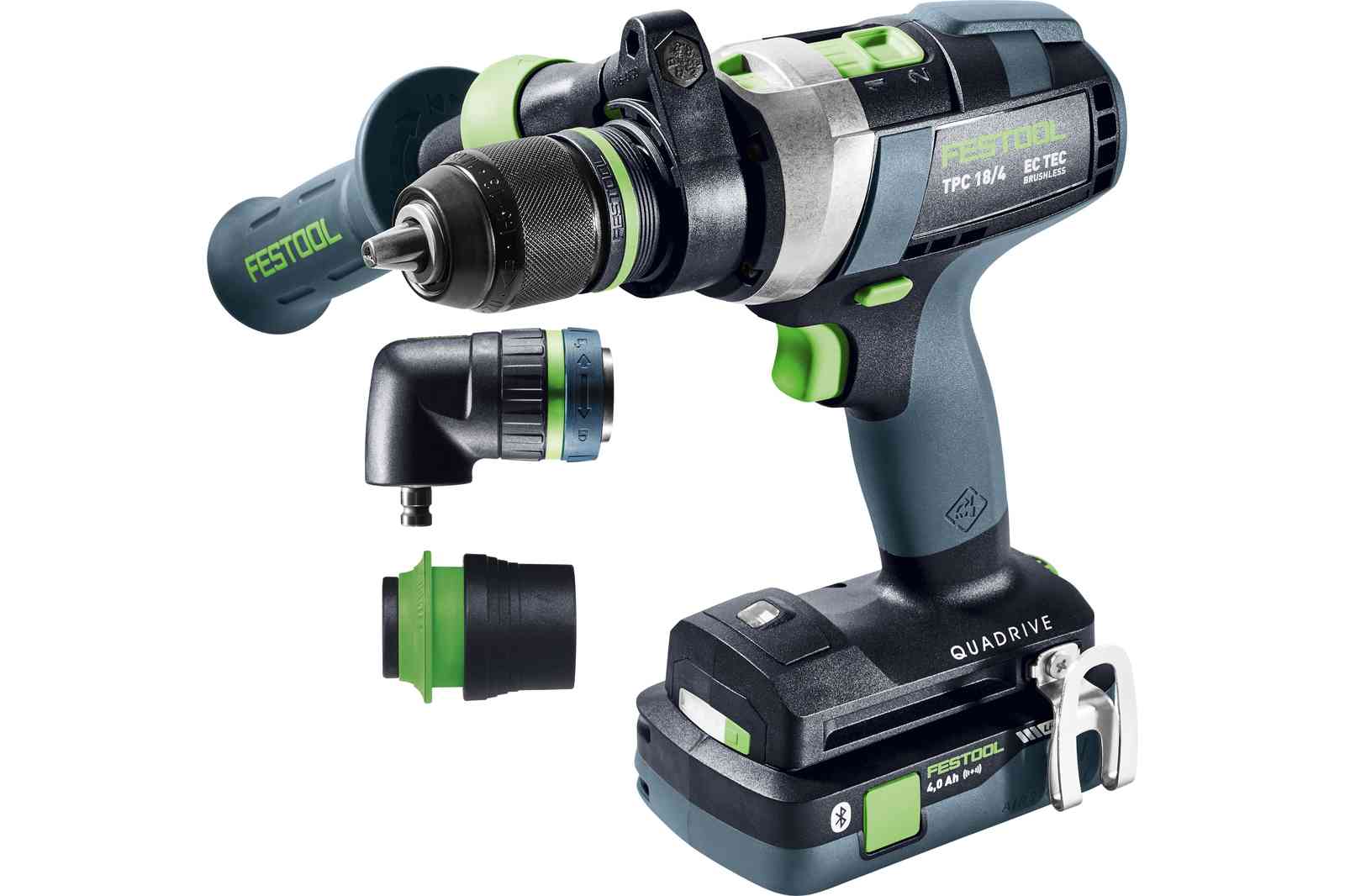Festool 577626 TPC18/4 QuaDrive Cordless Drill SET - Image 2
