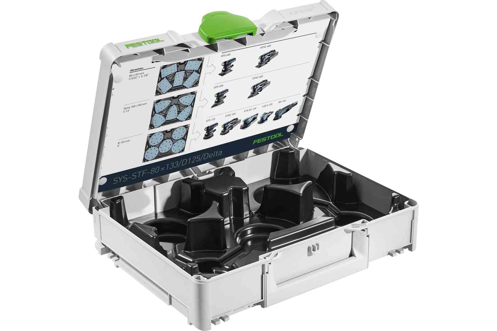 Festool 576781 M112 SysGen3 Systainer for 80x133/D125/Delta Abrasives