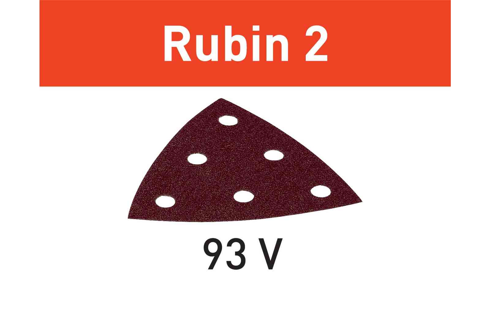 Festool 93mm Rubin2 Abrasives