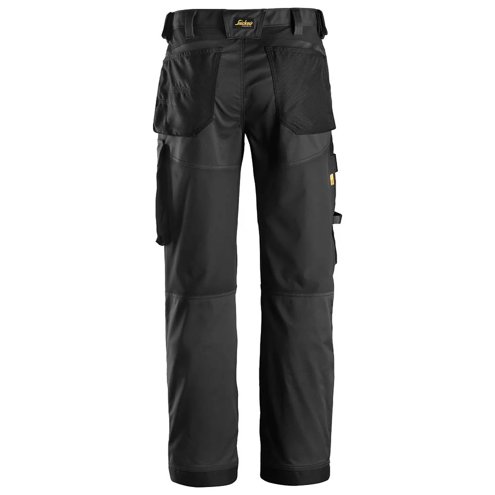 Snickers U6351 AllroundWork Stretch Loose Fit Trousers - Image 2