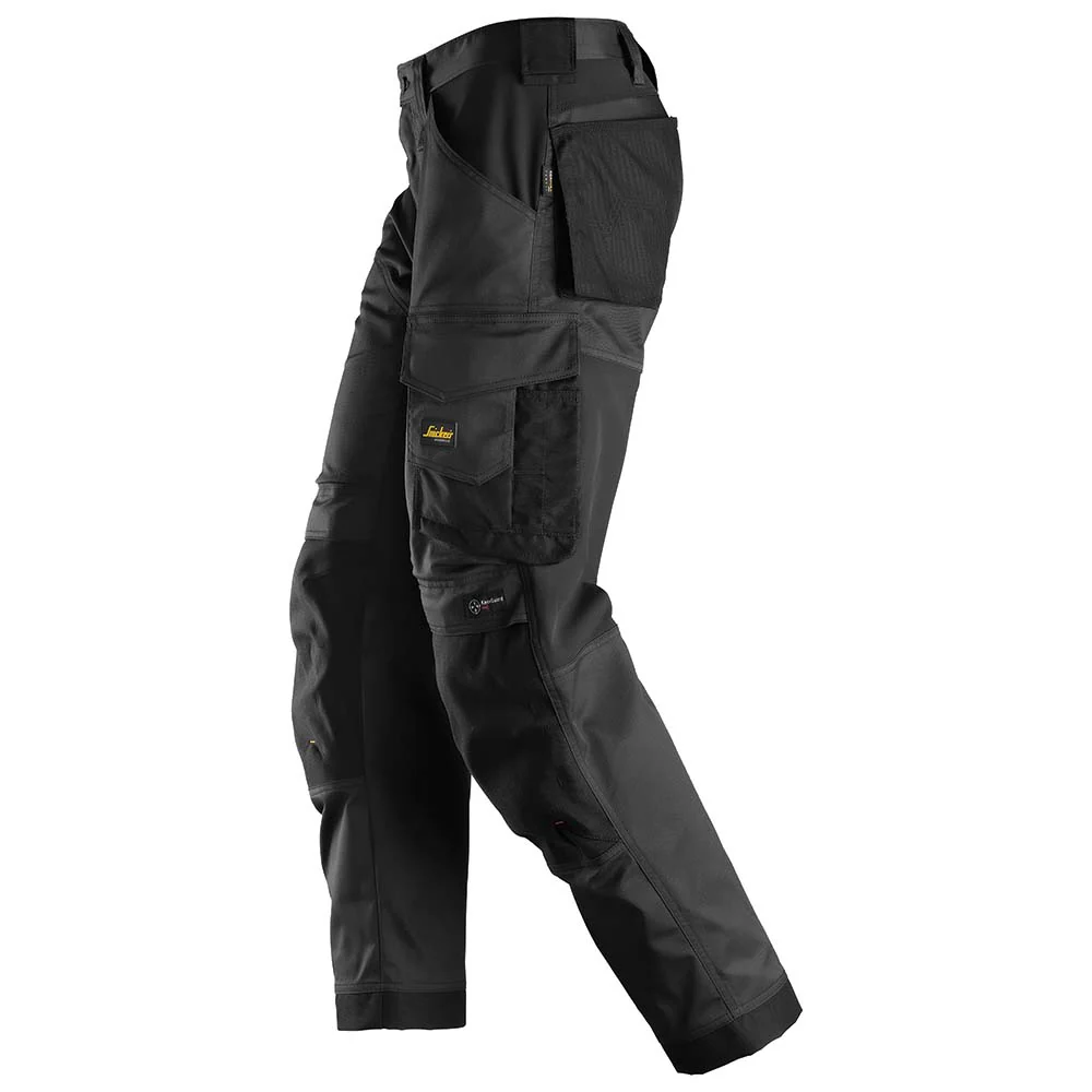 Snickers U6351 AllroundWork Stretch Loose Fit Trousers - Image 4